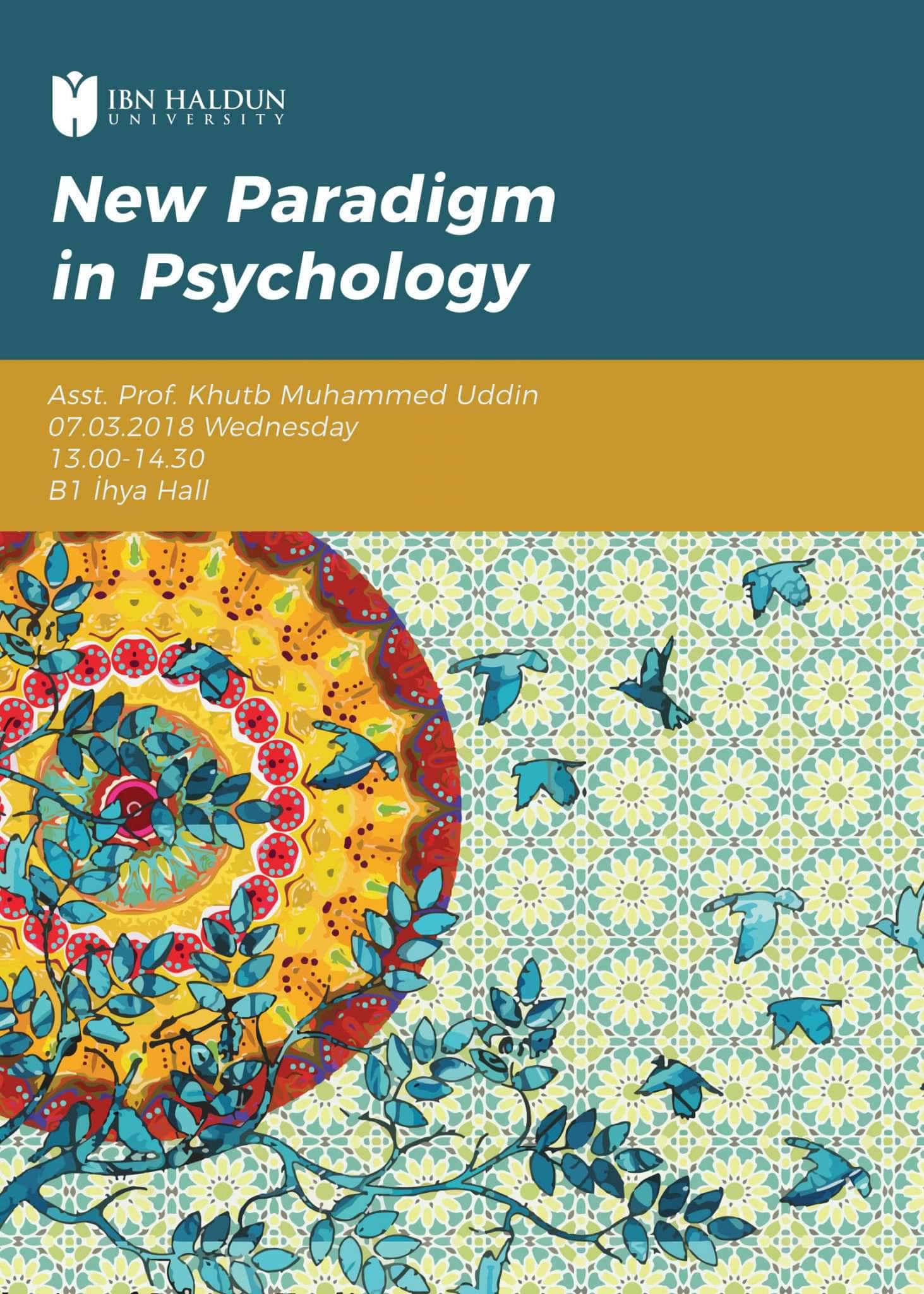 New Paradigm in Psychology