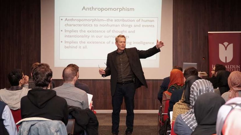 Professor Kelly James Clark gave a speech at “God and The Brain” Conference