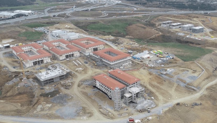 COVID-19 Measures at The Under-Construction Complex of IHU