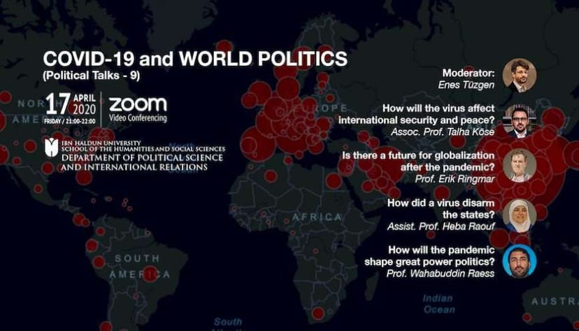 On Zoom Meeting Platform: Panelists Discussed “COVID -19 and World Politics”