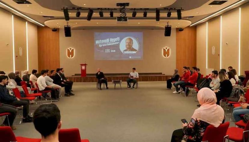 Mütevelli Heyeti Başkan Vekilimiz Necmeddin Bilal Erdoğan Öğrencilerimizle Buluştu