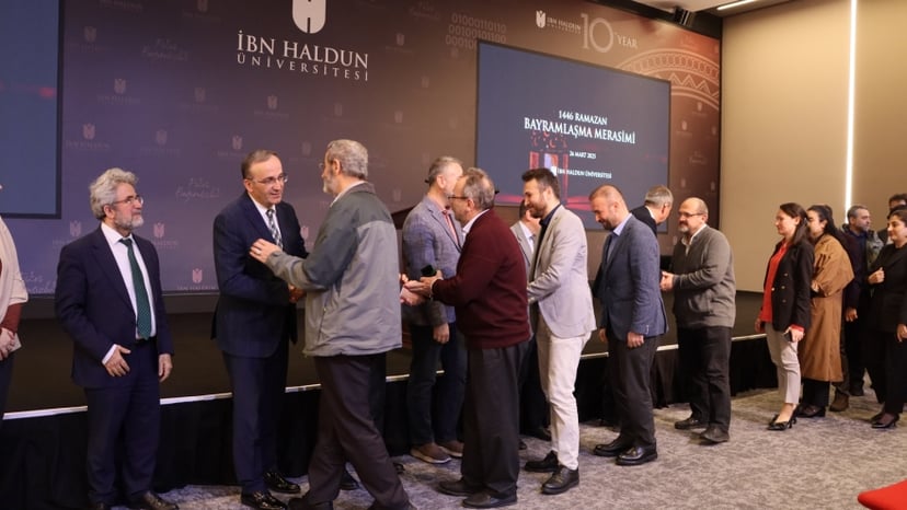 Akademik ve İdari Personelimiz Bayramlaşma Merasiminde Buluştu