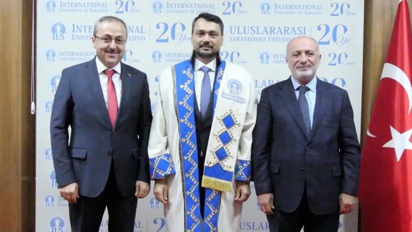 Öğretim Üyemiz Ali Osman Kuşakcı Uluslararası Saraybosna Üniversitesi’ne Rektör Olarak Atandı