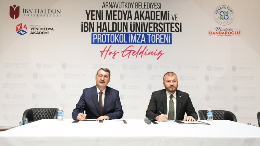 Üniversitemiz ve Arnavutköy Belediyesi Arasında Yapılan İş Birliği ile Yeni Medya Akademi Kuruldu