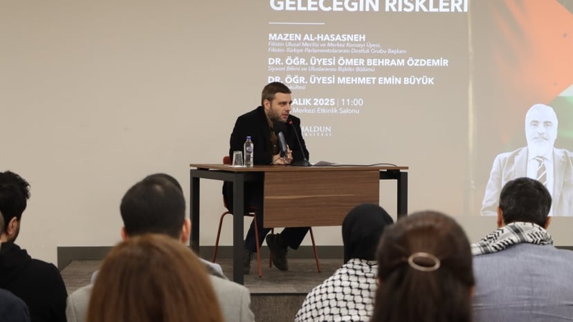 Filistin Halkıyla Uluslararası Dayanışma Günü Kapsamında Filistin ve Gazze'nin Bugünü ve Yarını Konuşuldu