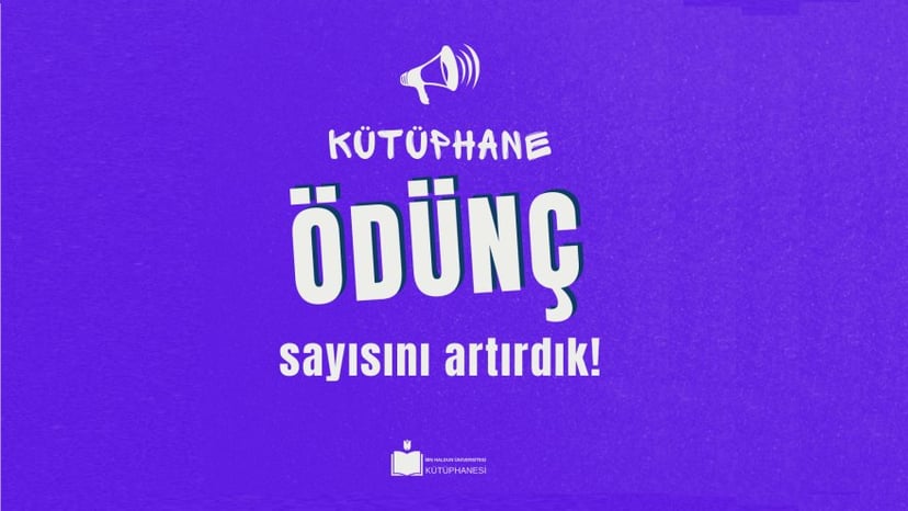 Kütüphane Ödünç Alma Sayısını Artırdık!