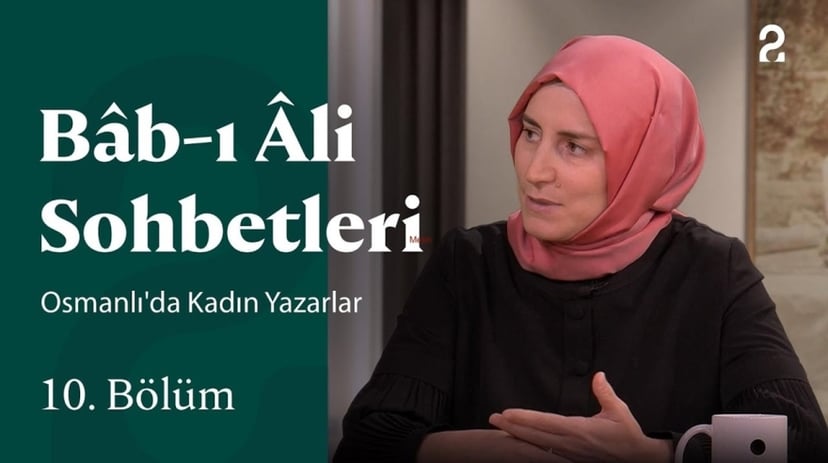 Dr. Emine Hoşoğlu Doğan TRT 2'de "Bab-ı Âli Sohbetleri"ne Konuk Oldu