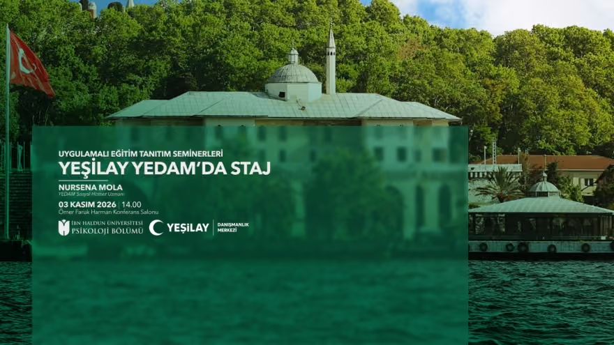 Yeşilay YEDAM’da Staj